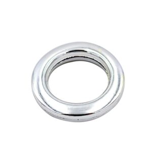 Wholesale high quality 65mm curtain eyelet ring interior plastic eyelet loop for curtain accessories
