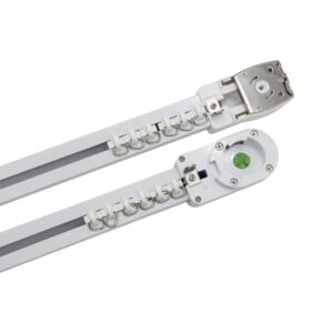 Motorized electric curtain track, motor curtain electric motorized curtain rod rail