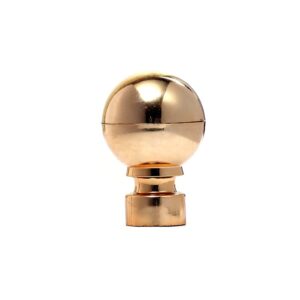 Ball cheap curtain pole plastic finial+cheap custom rods finials