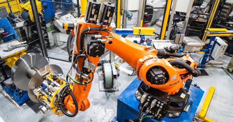 robotics cold rolling industry