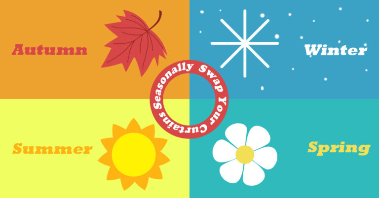 Swap Your Curtains Seasonally