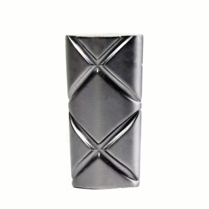 Custom Color Modern Simple Cylinder Aluminum Silver Black Curtain Metal Accessories Curtain Rod Pole Head Finial