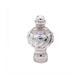 High Quality Multifunctional Resistant White Curtain Accessory Curtain Rod Decor Curtain Finials
