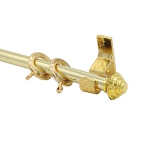 Metal19mm Chrome Golden Decor Curtain Rods Carved Window Curtain Poles Curtain Pipe