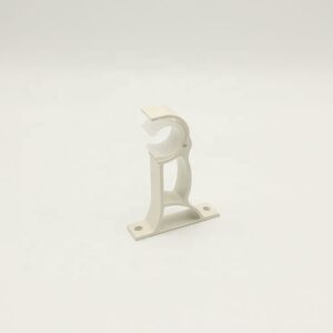 Modern Home Diamond Shower Plastic Curtain Bracket Holder Double Curtain Rod Track